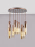 Brooks Slim Round Pendant 9 Light